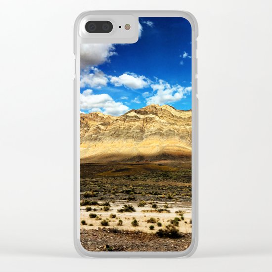 Death Valley Beauty Clear iPhone Case