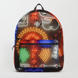 Japanese street neons. Backpack | Fromjapan, Neons, Cats, Japan, Citylights, Signs, Cat, Urbanlights, Technology, Lights 