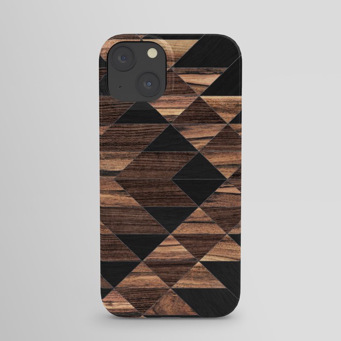 Urban Tribal Pattern No.11 - Aztec - Wood iPhone Case