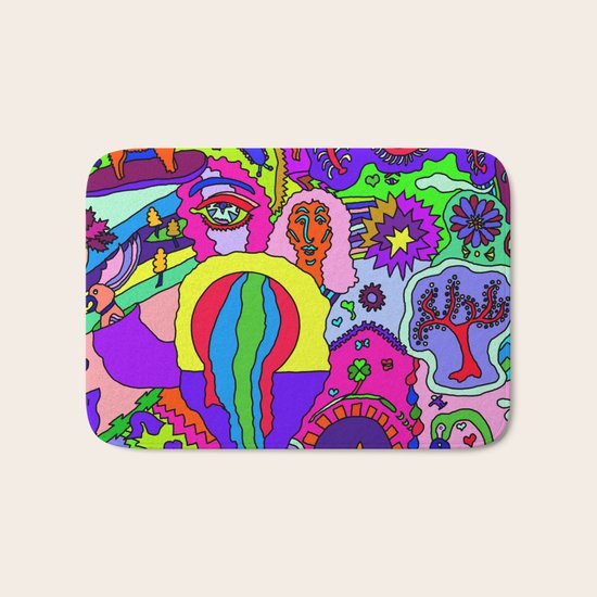 Abstract 25 Bath Mat