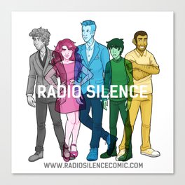 Radio Silence Pentatonix Parody Canvas Print