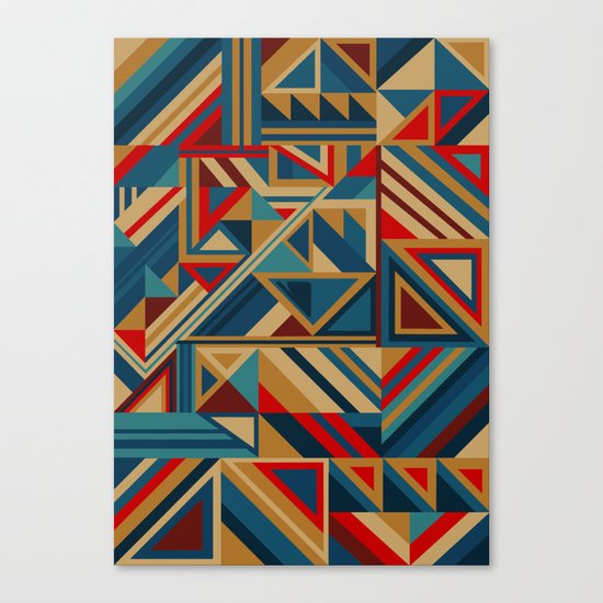 Colorgraphics I Canvas Print