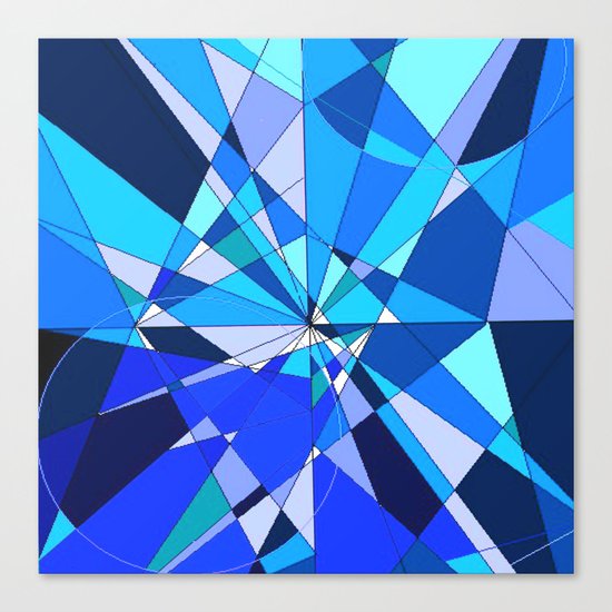 Broken Glasses Canvas Print
