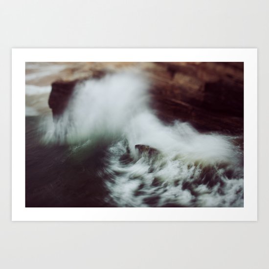 Guadalupe Wave Art Print