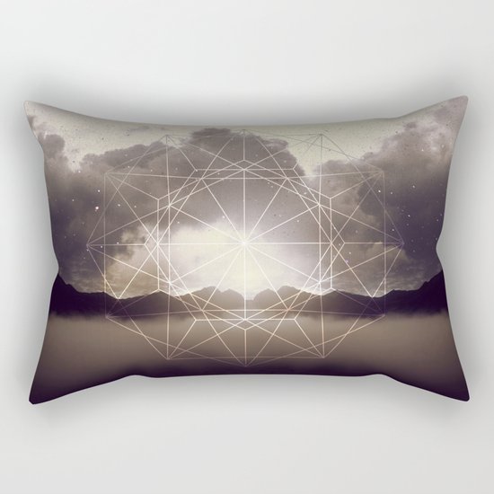 Beyond the Fog Lies Clarity | Dawn Rectangular Pillow