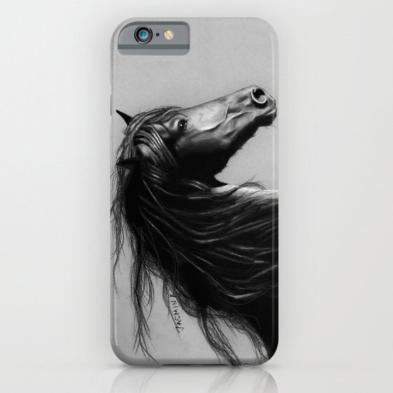 Friesian Horse iPhone & iPod Case