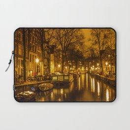Amsterdam canals Laptop Sleeve