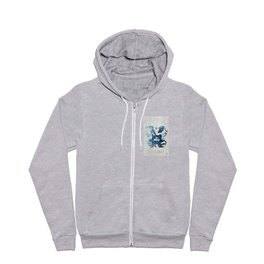 GANESHA indigo Full Zip Hoodie