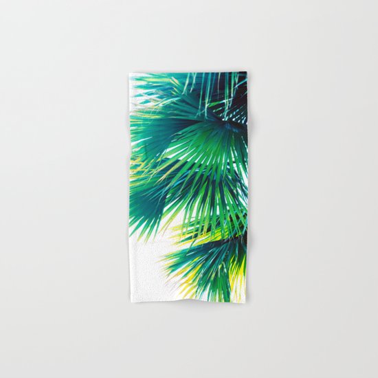 Bright Palm Hand & Bath Towel