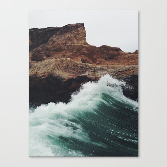 Montaña Wave Canvas Print