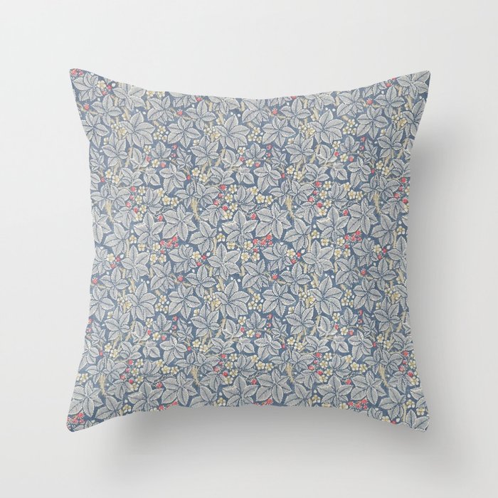 Bramble Garden Floral Decorative Lumbar Pillow Cover