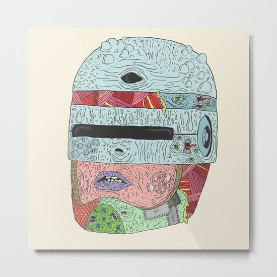 Gorebocop Metal Print