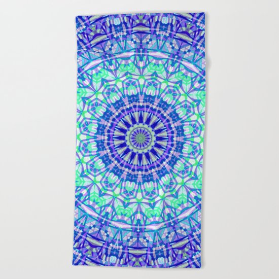 Tribal Mandala G389 Beach Towel