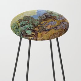 art by vincent van gogh Counter Stool
