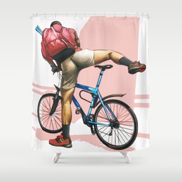 Hot Ride Shower Curtain