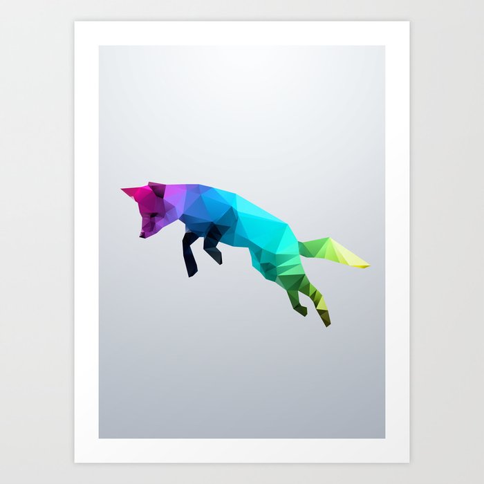 Glass Animal - Flying Fox Art Print