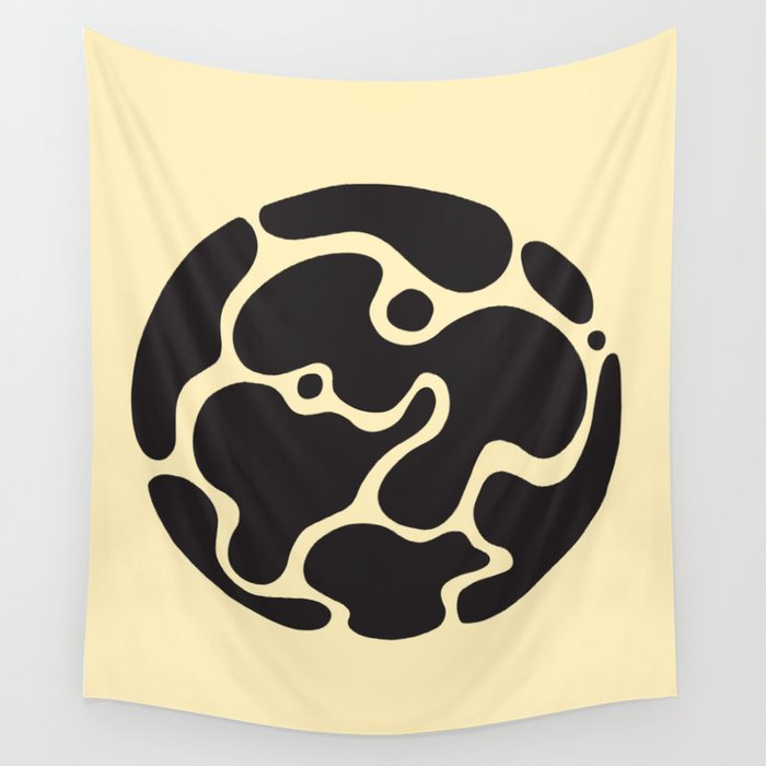 Minimalist Blossom Wall Tapestry