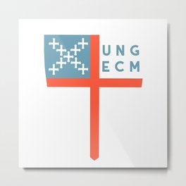 ecm Metal Print | Drawing, Digital, Episcopal 
