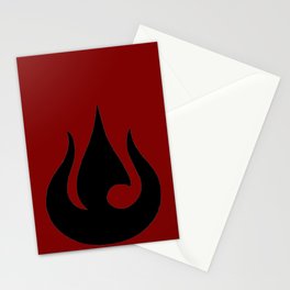 Fire Nation Royal Banner Stationery Cards