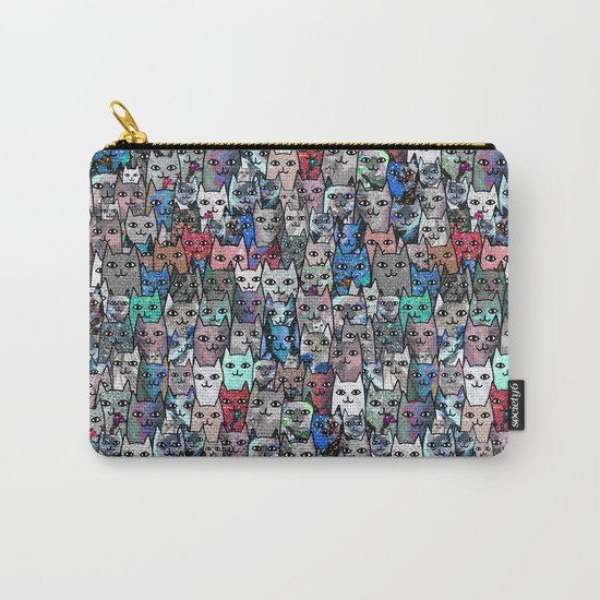 Gemstone Cats RGB Carry-All Pouch
