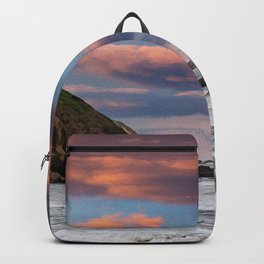 Half Moon Bay Autumn Sunset Backpack