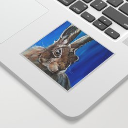 Wild hare Sticker