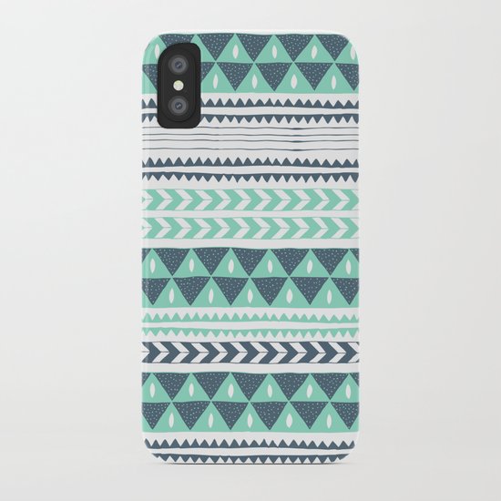 Winter Stripe iPhone Case