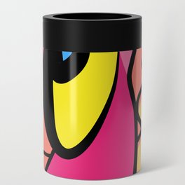 Abstract Pink Parrot - Matisse Inspired Can Cooler