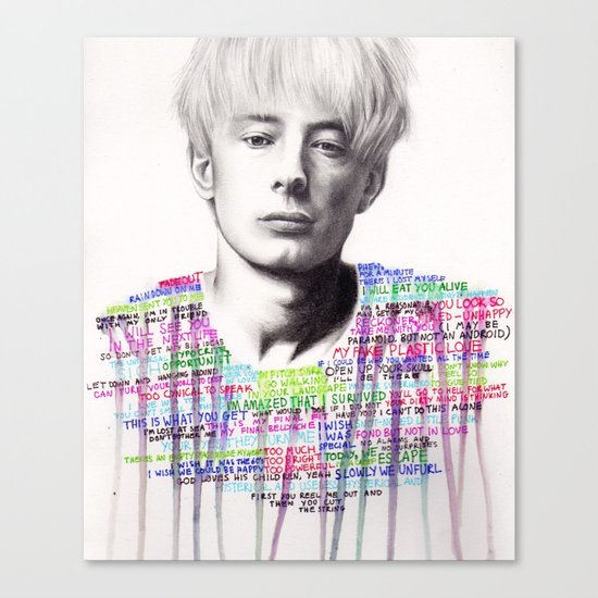 Thom Yorke Canvas Print