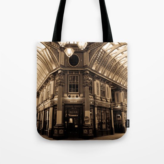 Leadenhall Market London Tote Bag