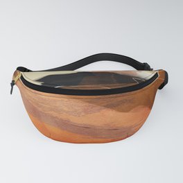 landscape in fall abstract art Fanny Pack