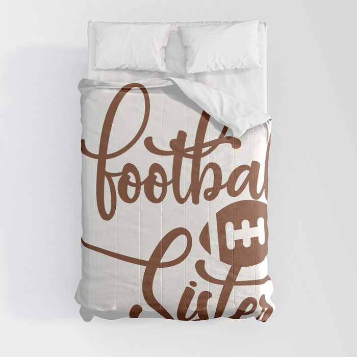 Football Sister Comforter