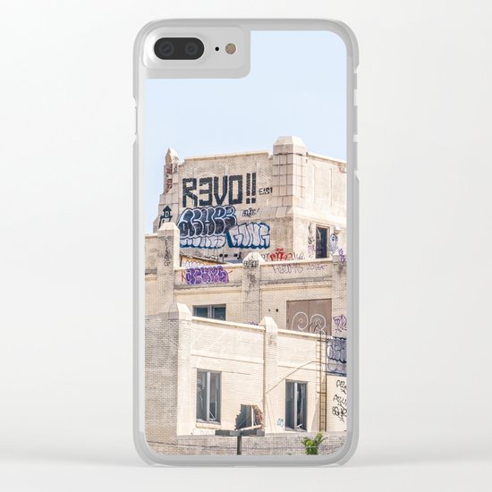 White Castle Clear iPhone Case