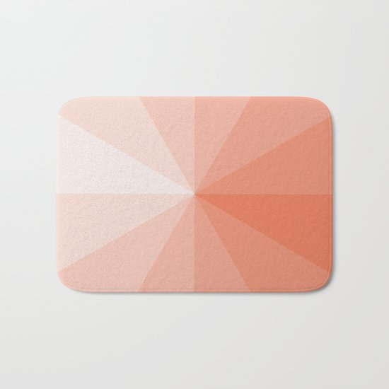 coral Bath Mat