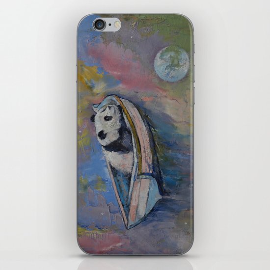 Panda Moon iPhone & iPod Skin