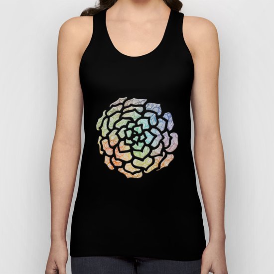 Abstract Roses 2 Unisex Tank Top