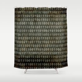 Ascii Shower Curtains Society6