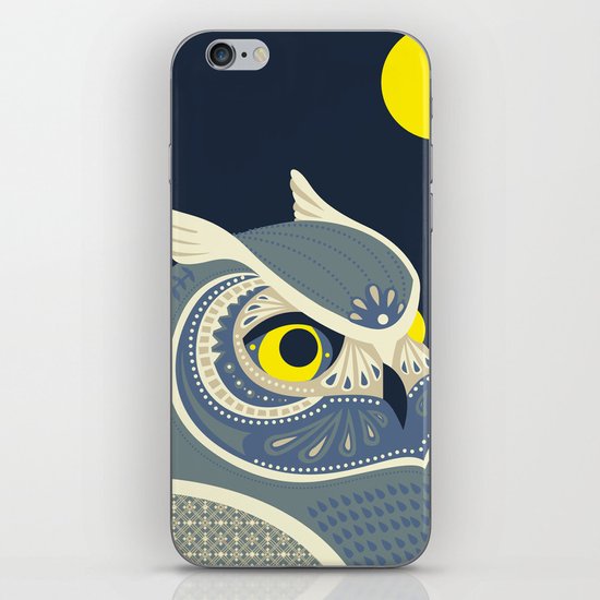 Night Owl iPhone & iPod Skin