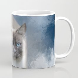 Lilac Point Siamese Cat Coffee Mug