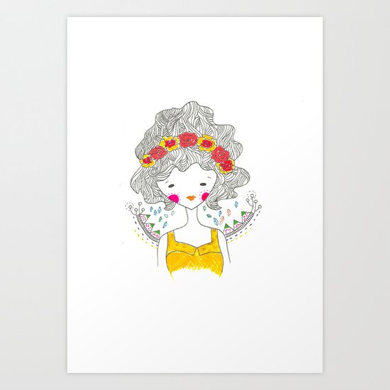 Elizabeth Art Print