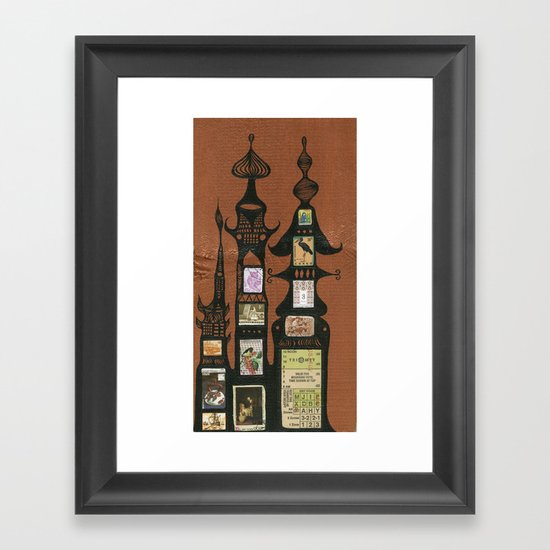 I Love You, Hundertwasser #1 Framed Art Print