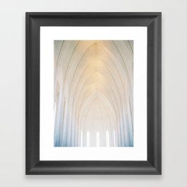 White Cathedral Framed Art Print