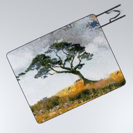 Pine Tree Fine Art Picnic Blanket