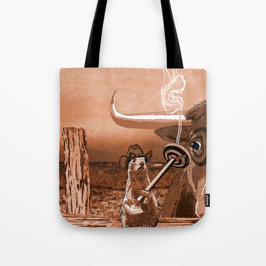 Bulls Eye Tote Bag