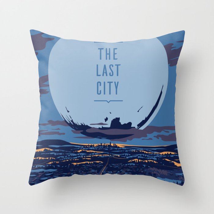 The Last City Throw Pillow