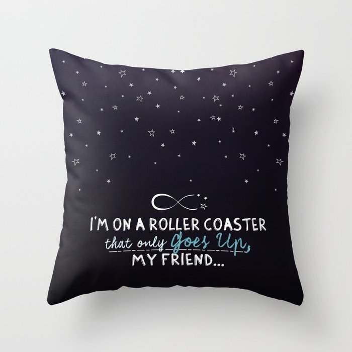 The Fault in our Stars Throw Pillow