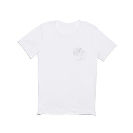 Edinburgh White Map T Shirt