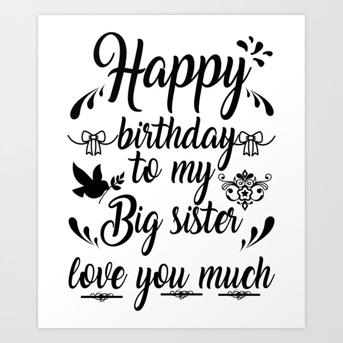 happy birthday big sister images