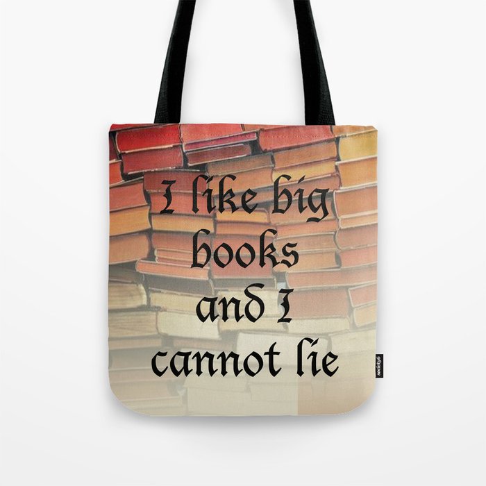 I like big books Tote Bag