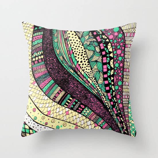 too tall Throw Pillow